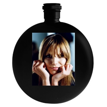 Heidi Klum Round Flask