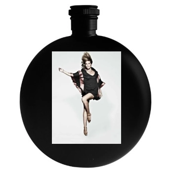 Heidi Klum Round Flask