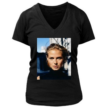 Heidi Klum Women's Deep V-Neck TShirt