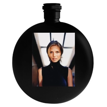 Heidi Klum Round Flask