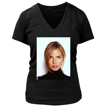 Heidi Klum Women's Deep V-Neck TShirt