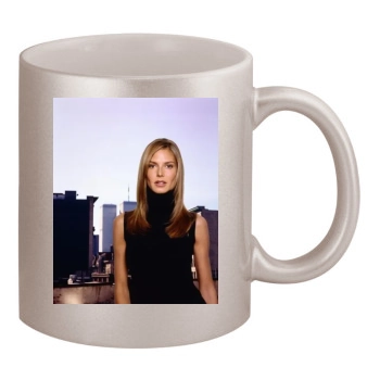 Heidi Klum 11oz Metallic Silver Mug