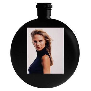 Heidi Klum Round Flask