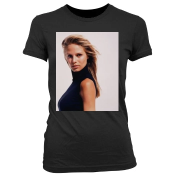 Heidi Klum Women's Junior Cut Crewneck T-Shirt