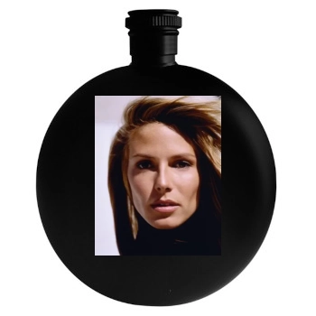 Heidi Klum Round Flask