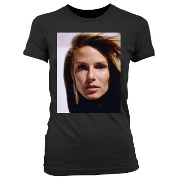 Heidi Klum Women's Junior Cut Crewneck T-Shirt