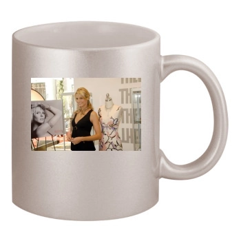 Heidi Klum 11oz Metallic Silver Mug