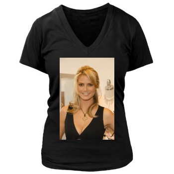 Heidi Klum Women's Deep V-Neck TShirt