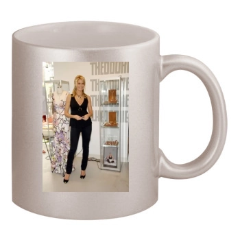 Heidi Klum 11oz Metallic Silver Mug