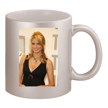 Heidi Klum 11oz Metallic Silver Mug