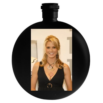 Heidi Klum Round Flask