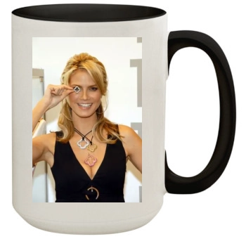 Heidi Klum 15oz Colored Inner & Handle Mug