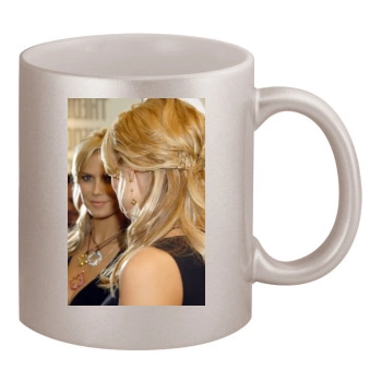 Heidi Klum 11oz Metallic Silver Mug