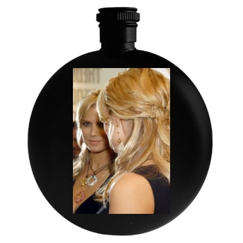 Heidi Klum Round Flask