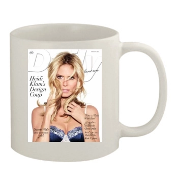 Heidi Klum 11oz White Mug