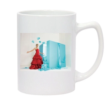 Heidi Klum 14oz White Statesman Mug