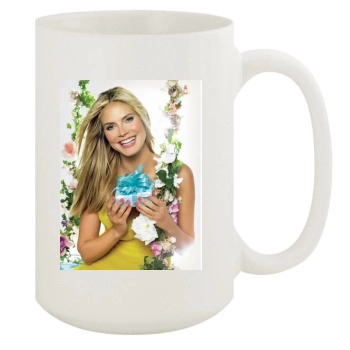 Heidi Klum 15oz White Mug