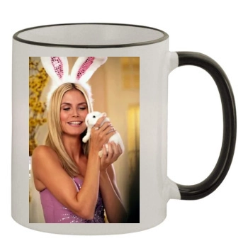 Heidi Klum 11oz Colored Rim & Handle Mug