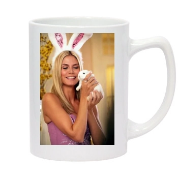 Heidi Klum 14oz White Statesman Mug