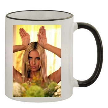 Heidi Klum 11oz Colored Rim & Handle Mug