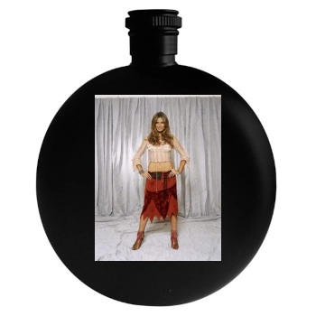 Heidi Klum Round Flask