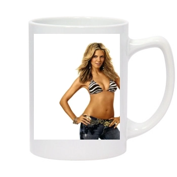 Heidi Klum 14oz White Statesman Mug