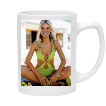 Heidi Klum 14oz White Statesman Mug