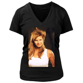 Heidi Klum Women's Deep V-Neck TShirt