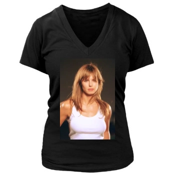 Heidi Klum Women's Deep V-Neck TShirt