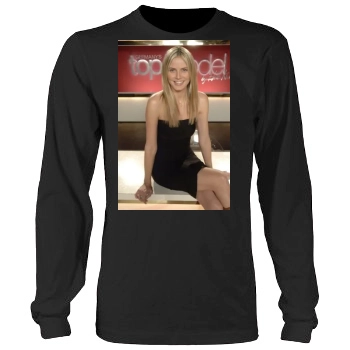 Heidi Klum Men's Heavy Long Sleeve TShirt