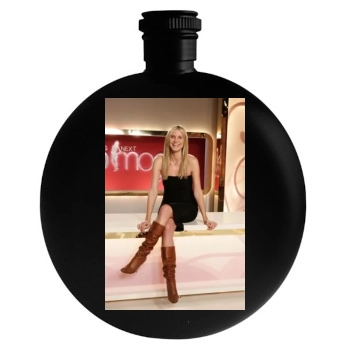 Heidi Klum Round Flask