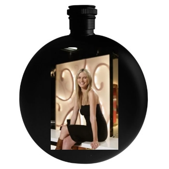 Heidi Klum Round Flask