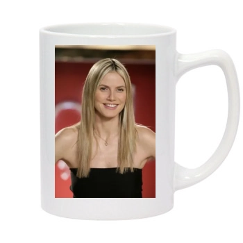 Heidi Klum 14oz White Statesman Mug