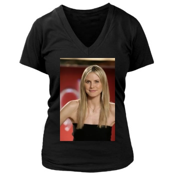 Heidi Klum Women's Deep V-Neck TShirt