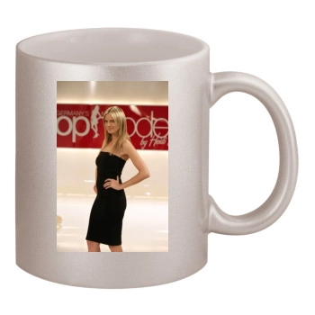 Heidi Klum 11oz Metallic Silver Mug