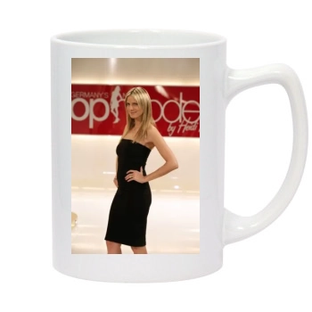 Heidi Klum 14oz White Statesman Mug