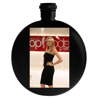 Heidi Klum Round Flask