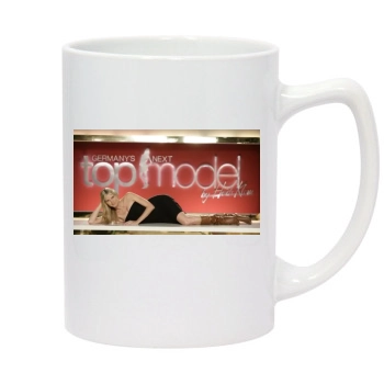 Heidi Klum 14oz White Statesman Mug