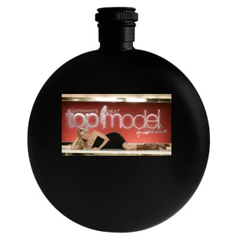 Heidi Klum Round Flask