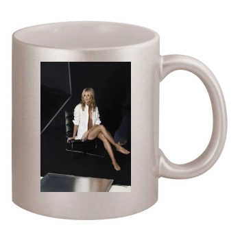 Heidi Klum 11oz Metallic Silver Mug