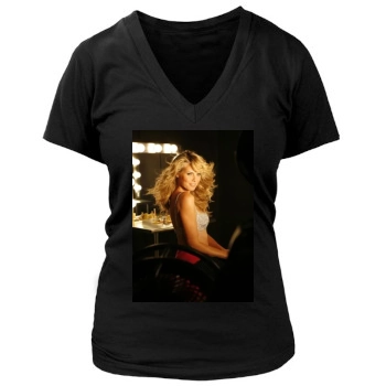 Heidi Klum Women's Deep V-Neck TShirt