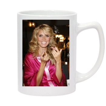 Heidi Klum 14oz White Statesman Mug