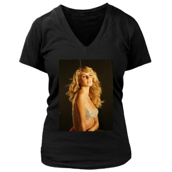 Heidi Klum Women's Deep V-Neck TShirt