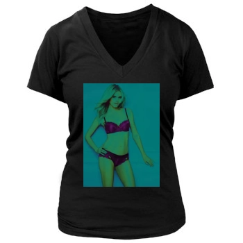 Heidi Klum Women's Deep V-Neck TShirt