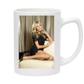 Heidi Klum 14oz White Statesman Mug