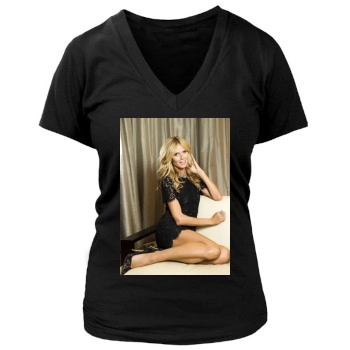 Heidi Klum Women's Deep V-Neck TShirt