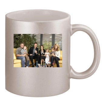 Heidi Klum 11oz Metallic Silver Mug