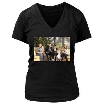 Heidi Klum Women's Deep V-Neck TShirt