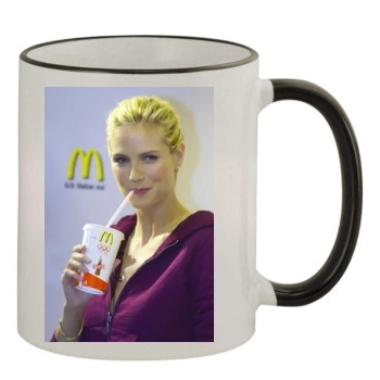 Heidi Klum 11oz Colored Rim & Handle Mug