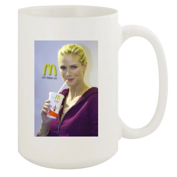 Heidi Klum 15oz White Mug